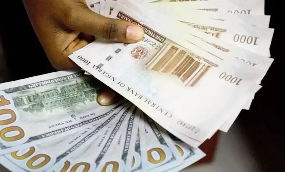 Naira hit an all-time high in five years