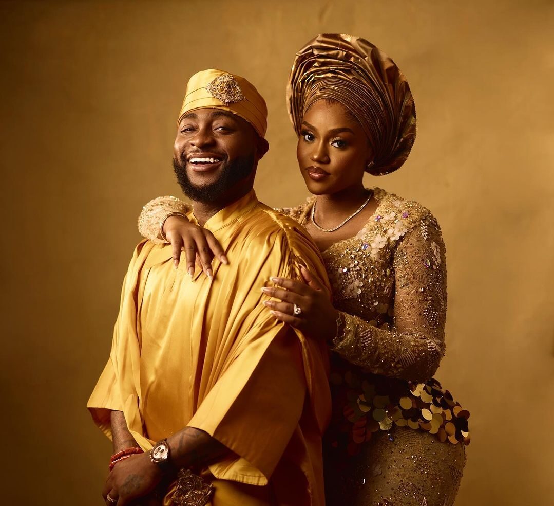 Davido and his wife Chioma/Instagram @davido