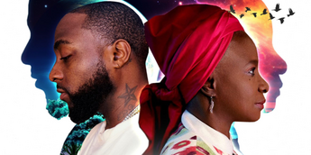 Davido and Kidjo on the Joy poster/Instagram