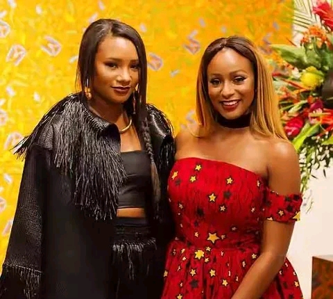 Temi and DJ Cuppy/Instagram