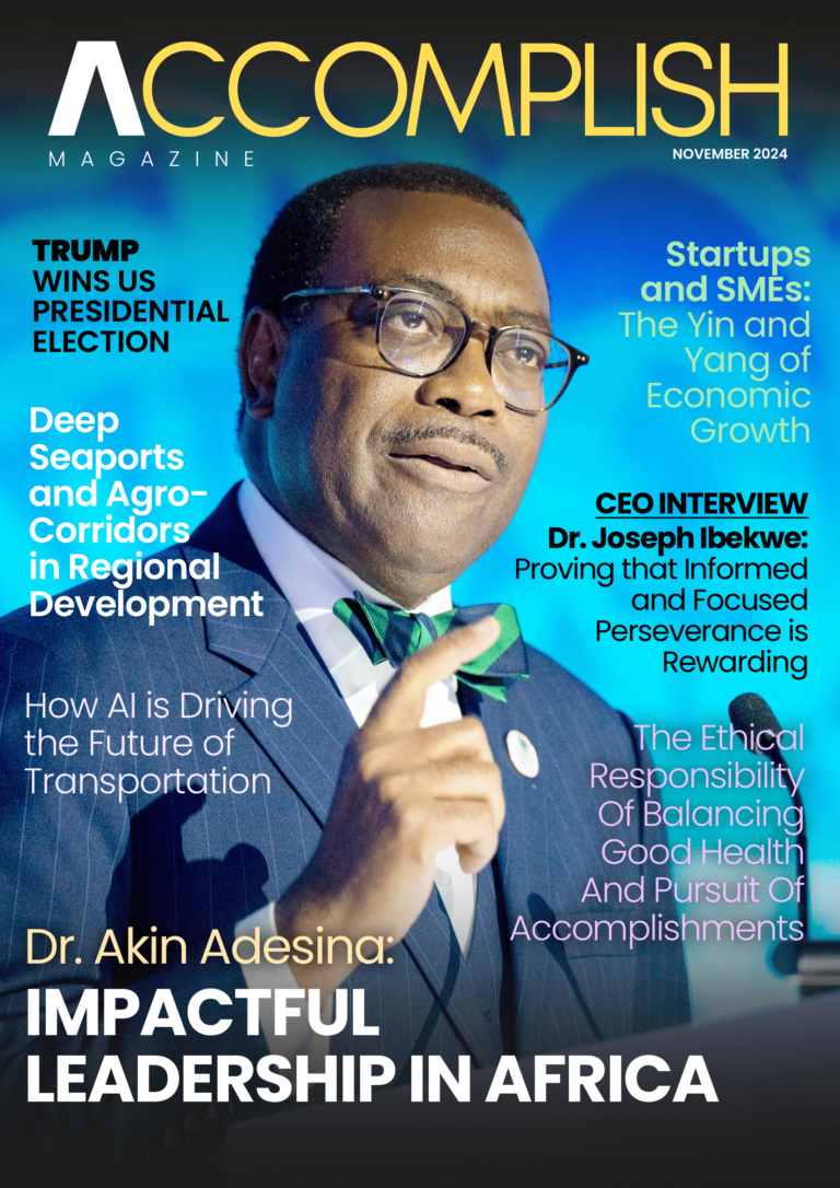 Dr. Akin ADESINA: IMPACTFUL LEADERSHIP IN AFRICA - Accomplish Magazine