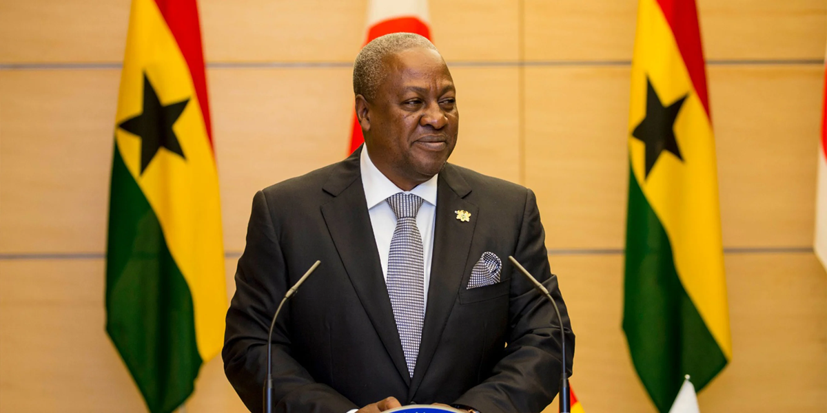 John Dramani Mahama is Ghana's President-Elect